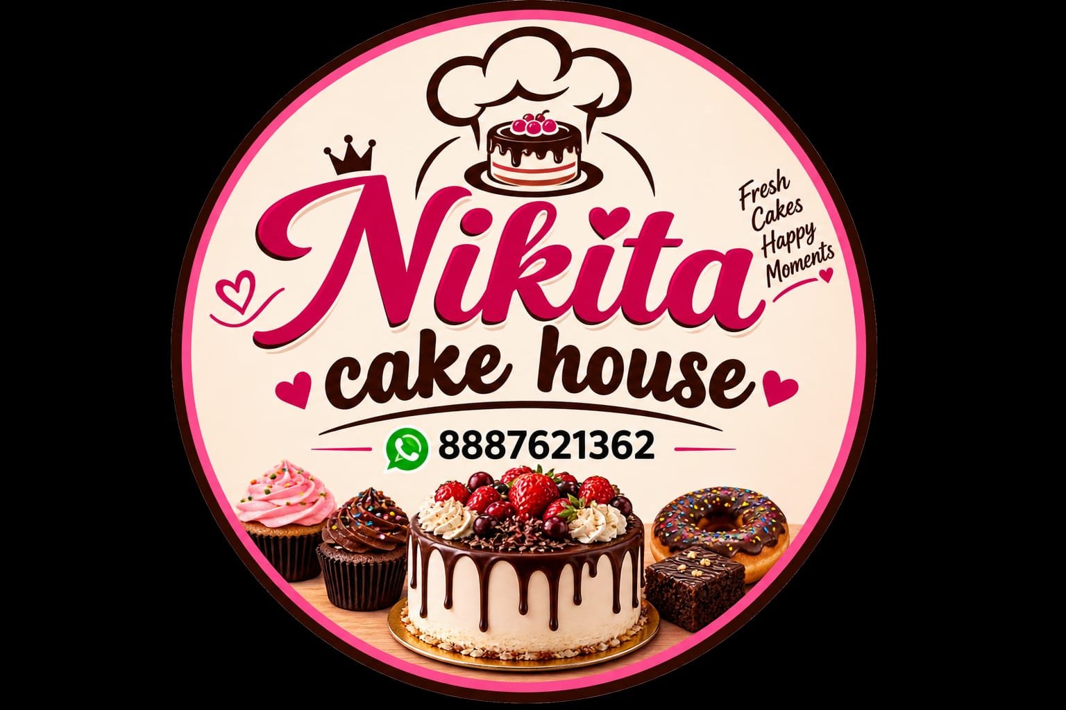 Nikita Cake House logo